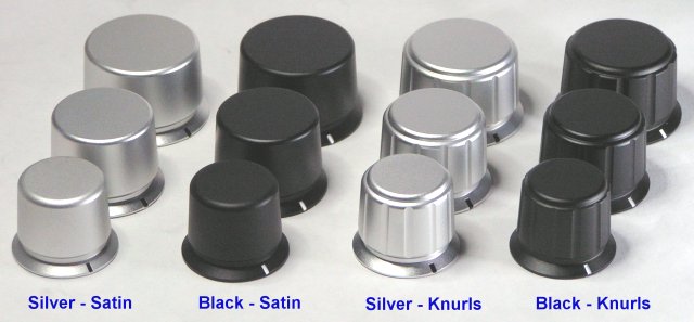 Machined Aluminum Knobs
